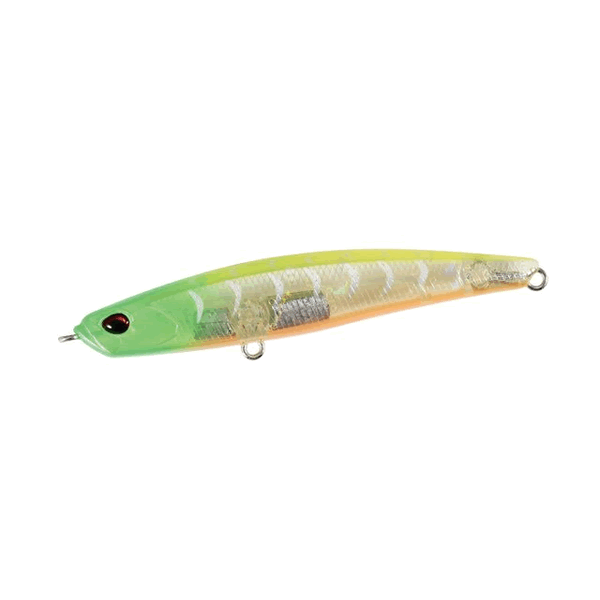 DUO BAY RUF SEEK 68S 68mm : 7.7g Sinking CEA0737 LIME HEAD CLEAR GIGO saltwater fishing lure
