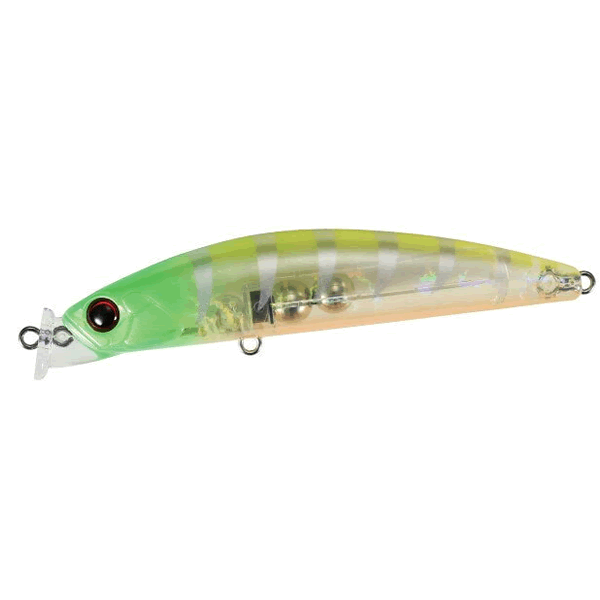 DUO TERRIF DC-9 BULLET 90mm : 15g Floating CEA0737 LIME HEAD CLEAR GIGO freshwater fishing lure