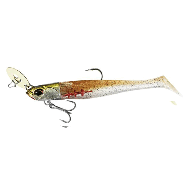 DUO BAY RUF BR CHATTER SHAD SET 24g 3.5" : 24g PCC0752 UV RED CORE SHRIMP freshwater fishing lure
