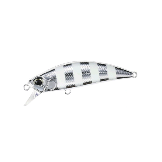 DUO SPEARHEAD RYUKI 45S SW 45mm : 4g Sinking MCC4097 UV SILVER SHINY ZEBRA GLOW