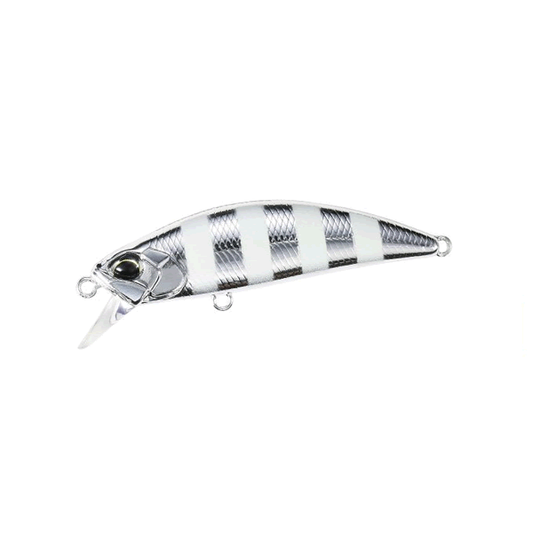 DUO SPEARHEAD RYUKI 50S SW 50mm : 4.5g Sinking MCC4097 UV SILVER SHINY ZEBRA GLOW
