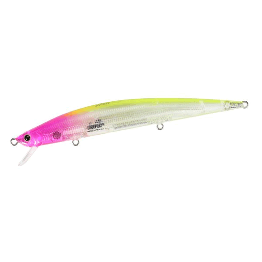 DUO TIDE MINNOW SLIM 140 140mm : 18g Floating CLA0602 CLEAR PINK HEAD CHART