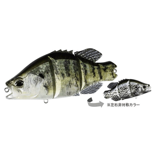DUO REALIS DEAD DRIFT 95 95mm : 28g Floating ACC3530 CRAPPIE WH/B