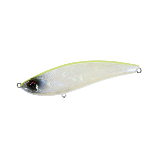 DUO BAY RUF BULK 95F 95mm : 14g Froating CLB0230 GHOST PEARL CHART saltwater fishing lure