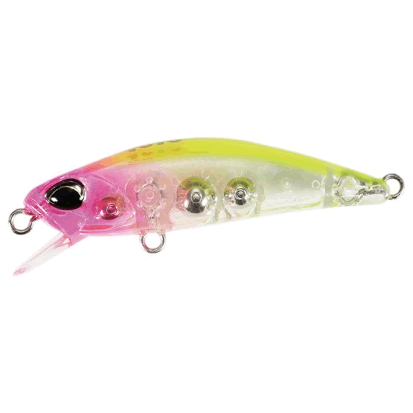 DUO TETRA WORKS TOTO 42S 42mm : 2.8g Sinking CLA0602 CLEAR PINK HEAD CHART