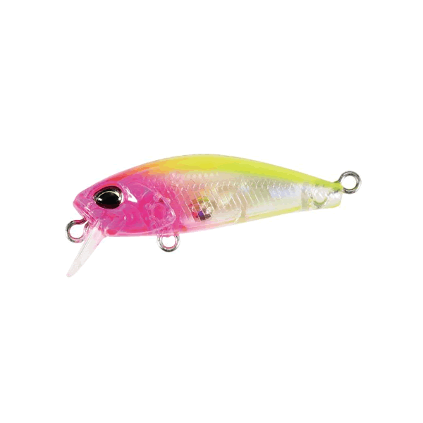 DUO TETRA WORKS TOTO FAT 35F 35mm : 1.8g Froating CLA0602 CLEAR PINK HEAD CHART