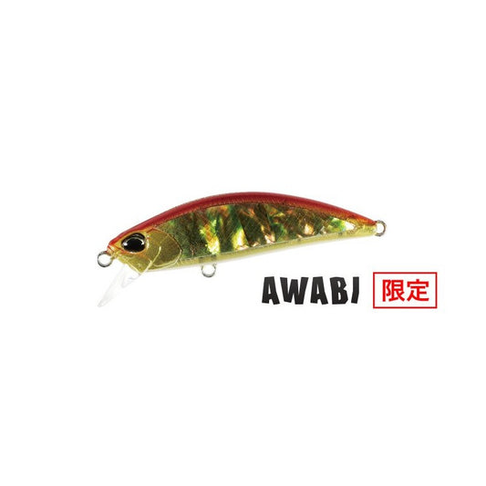 DUO 24 SPEARHEAD RYUKI 60S AWABI (LIMITED) 60mm : 6.5g Sinking CCC4115 AKAKIN ABALONE
