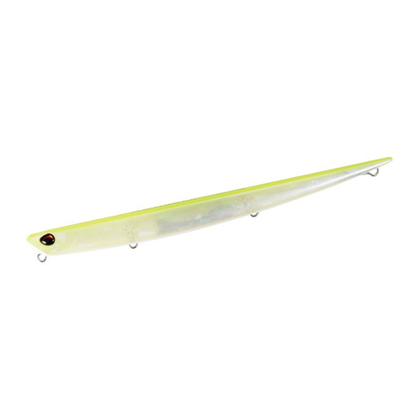 DUO BAY RUF MANIC SLOW 155 155mm : 20.0g Slow Sinking CLB0230 GHOST PEARL CHART freshwater fishing lure