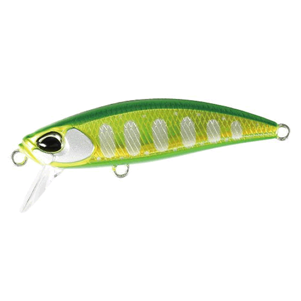 DUO SPEARHEAD RYUKI 46S 46mm : 5.0g Sinking ANA4099 DOUBLE GREEN GOLD YAMAME freshwater fishing lure