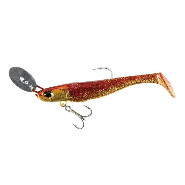 DUO Bay RUF BR CHATTER SHAD MINI SET 2.5" : 9g Sinking PCC0650 LGRED GOLD saltwater fishing lure