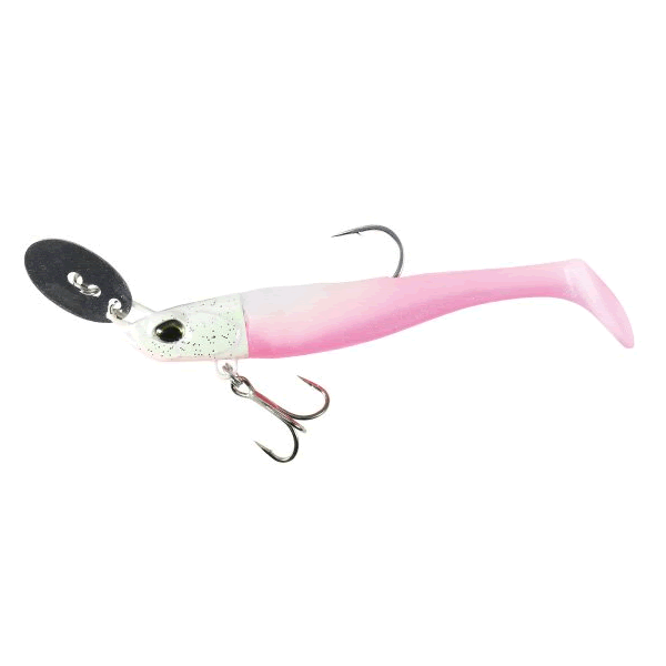 DUO Bay RUF BR CHATTER SHAD MINI SET 2.5" : 9g Sinking PCC0654 BAY WHITE SILVER FLAKE saltwater fishing lure