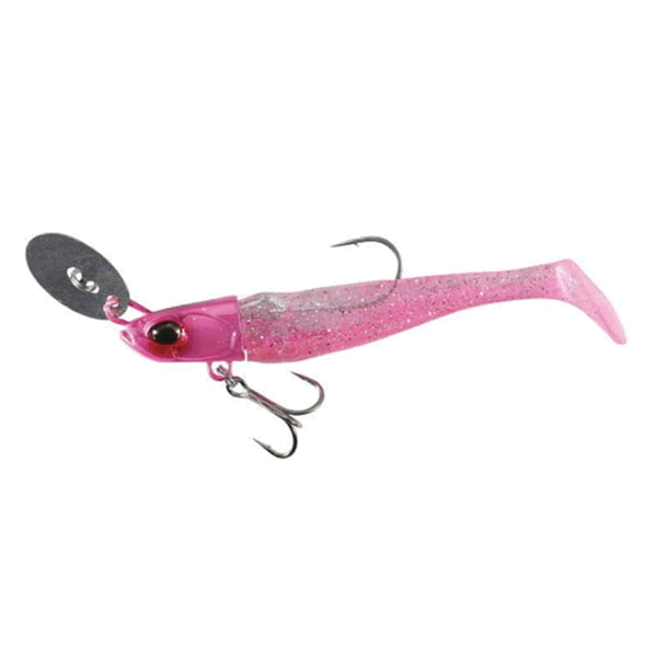 DUO Bay RUF BR CHATTER SHAD MINI SET 2.5" : 13g Sinking PCC0633 UVPINK HEAD saltwater fishing lure