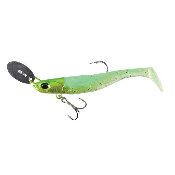 DUO BAY RUF BR CHATTER SHAD MINI SET 2.5" : 13g PCC0649 LG LIME GOLD saltwater fishing lure