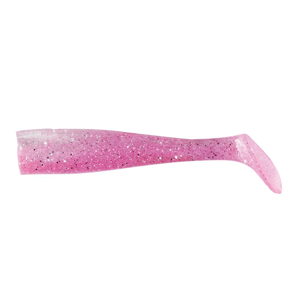 DUO Bay RUF BR CHATTER SHAD 2.5" (3 pcs/pack) UVCLEAR PINK saltwater fishing lure