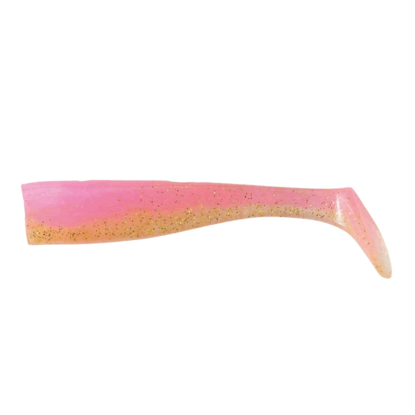DUO Bay RUF BR CHATTER SHAD 2.5" (3 pcs/pack) S052 PINK/GOLD saltwater fishing lure