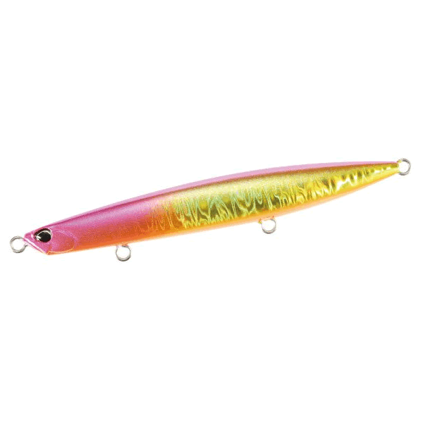 DUO BEACH WALKER WEDGE 120S 120mm : 38g Sinking CPA0813 GOLD PINK HEAD OB saltwater fishing lure