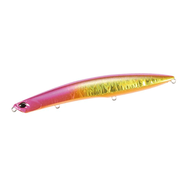 DUO BEACH WALKER WEDGE 140S 140mm : 40g Sinking CPA0813 GOLD PINK HEAD OB saltwater fishing lure