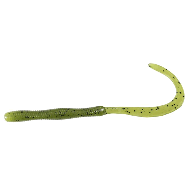 DUO REALIS WRIGGLE CURLY 4.8" (10 pcs/pack) F002 WATERMELON SEED