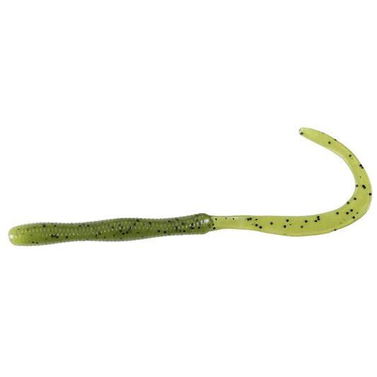 DUO REALIS WRIGGLE CURLY 4.8" (10 pcs/pack) F002 WATERMELON SEED
