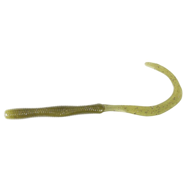 DUO REALIS WRIGGLE CURLY 4.8" (10 pcs/pack) F039 GRIPAN COPPER PURPLE FLAKES