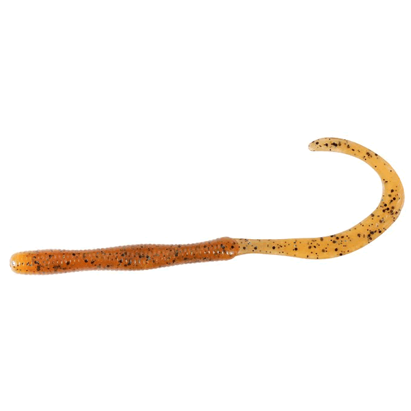 DUO REALIS WRIGGLE CURLY 4.8" (10 pcs/pack) F111 PUMPKIN
