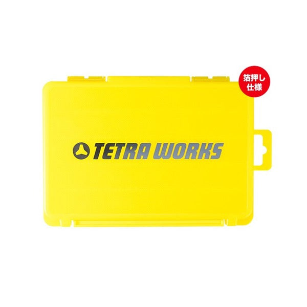 DUO DUO TETRA WORKS LIGHT GAME CASE 3010 Dimensions: 205 x 145 x 18 mm Yellow / Silver Foil