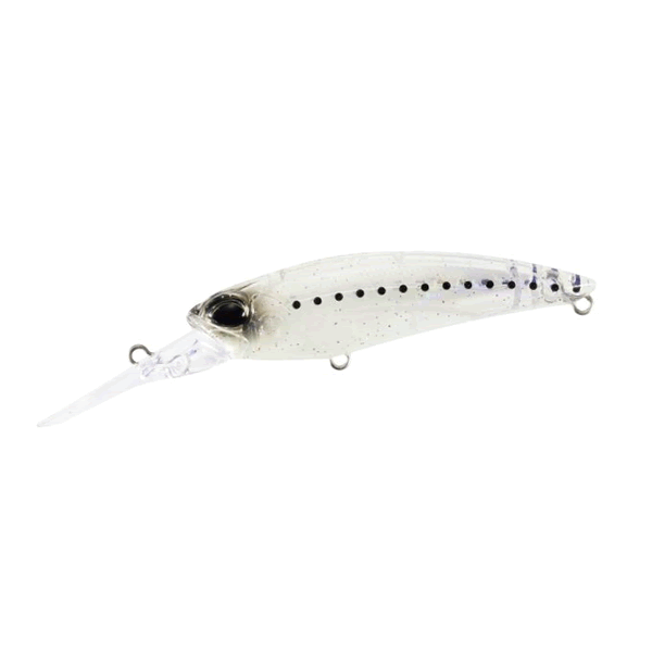 DUO REALIS SHAD 62DR SP SW LIMITED 62mm : 6.0g Suspend CEA4101 UV CLEAR HOLO SHIRASU GB saltwater fishing lure