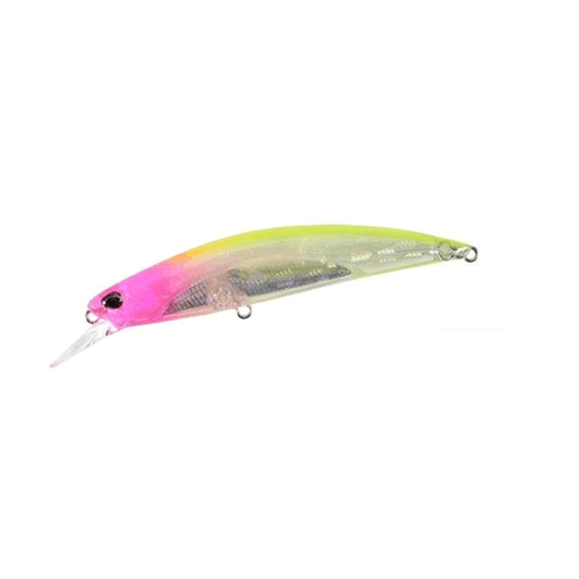 DUO SPEARHEAD RYUKI 110S SW 110mm : 21g Sinking CLA0602 CLEAR PINK HEAD CHART