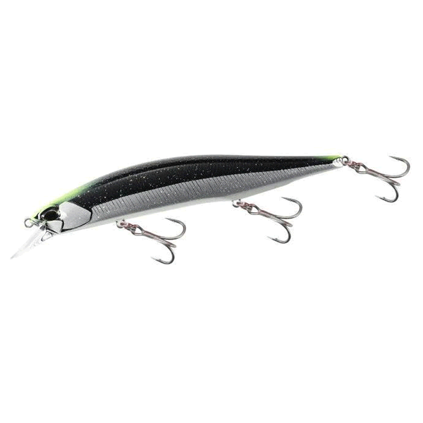 DUO REALIS JERKBAIT SW LIMITED 130S 130mm : 24.5g Sinking CVI3567 UV SHI-CHARE BLACK GB
