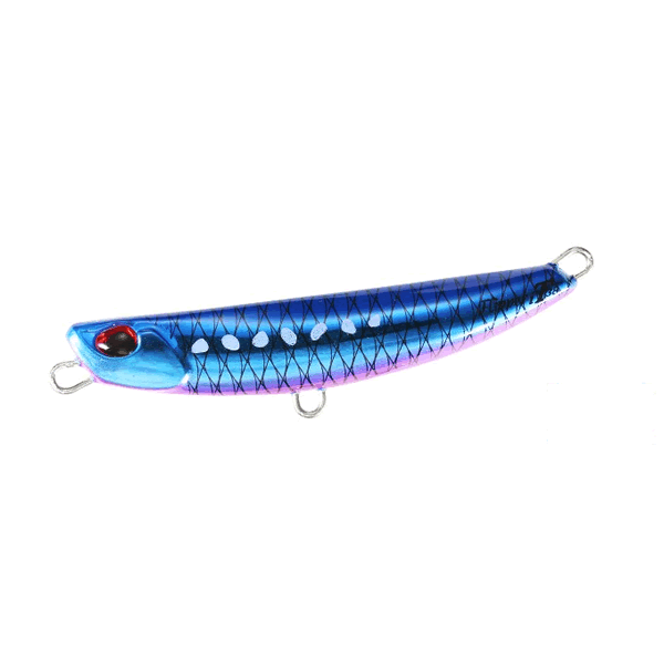DUO BEACH WALKER FLIPPER iT38 68mm : 38g GSA0885 UV GIRA BLUE SARDINE saltwater fishing lure