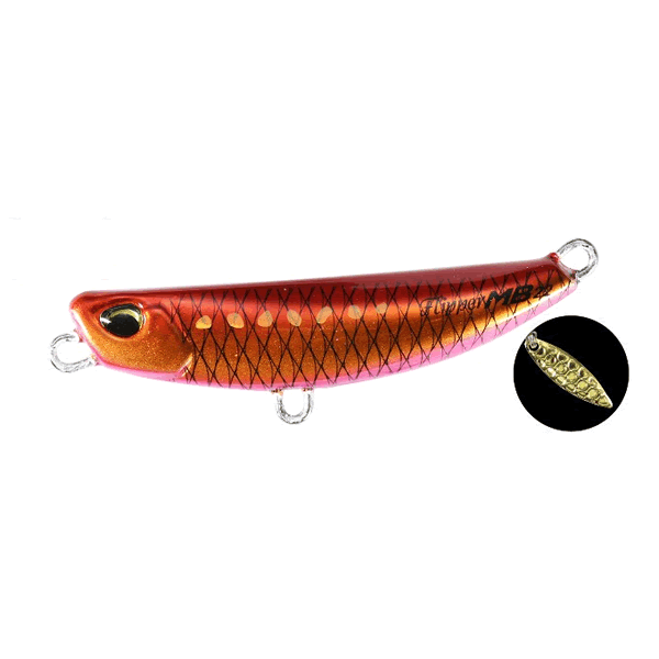 DUO BEACH WALKER FLIPPER MB22 49mm : 22g GSA0883 UV GIRA ORANGE SARDINE saltwater fishing lure