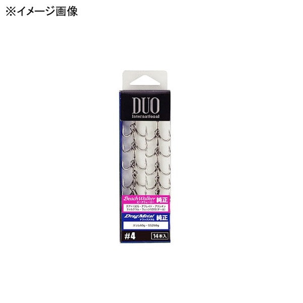 DUO DUO ORIGINAL TREBLE HOOK SW Hook Size: #3 (13 pcs/pack)