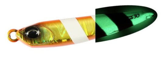 DUO DRAG METAL BRETT 50g Sinking ORANGE GOLD ZEBRA GLOW