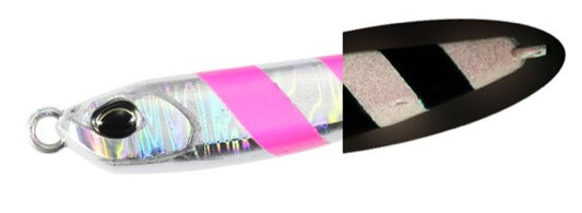 DUO DRAG METAL BRETT 50g Sinking SILVER PINK ZEBRA GLOW