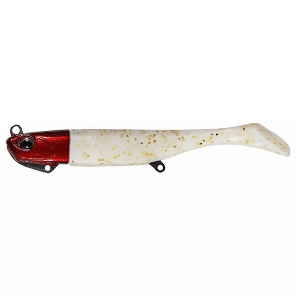 DUO Beach Walker Haul Fish Set 21g 4.0" : 21g ACC0933 ZABUTON Glow RED HEAD
