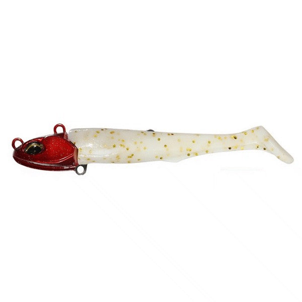 DUO Beach Walker Jumgo Set 27g 3.0" : 27g ACC0933 ZABUTON GLOW RED HEAD