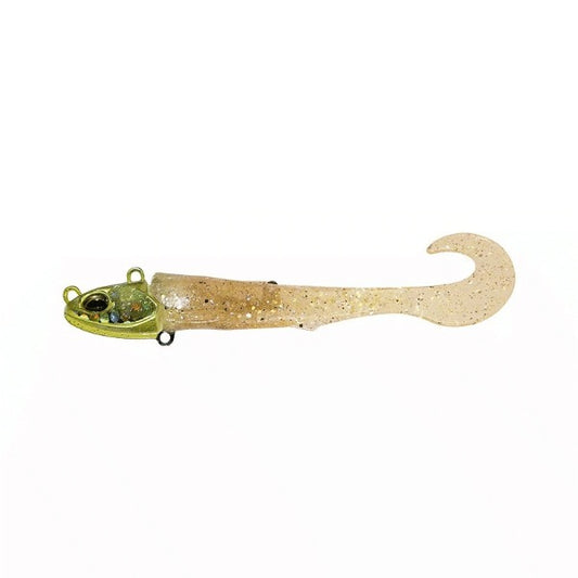 DUO Beach Walker Jumgo Grub Set 21g 3.0" : 21g PQA0928 ZABUTON UV CLEAR GOLD