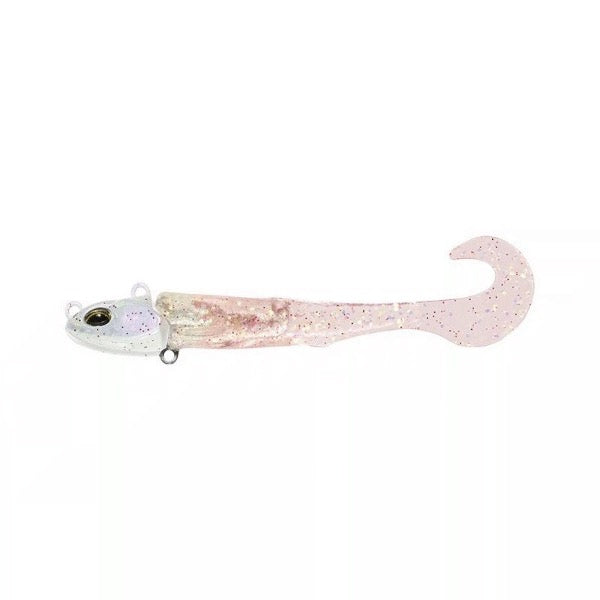 DUO Beach Walker Jumgo Grub Set 21g 3.0" : 21g PQA0939 ZABUTON UV CLEAR KISS