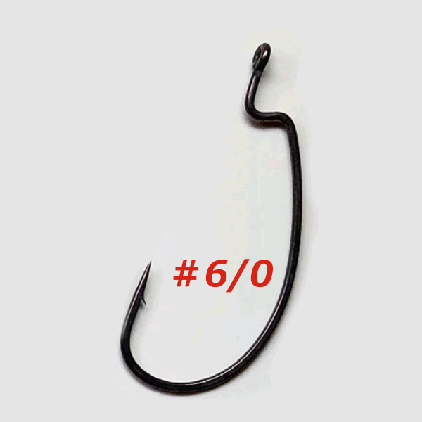 ZAPPU BELLOWS HOOK #6/0 (3 pcs/pack) fishing terminal tackle
