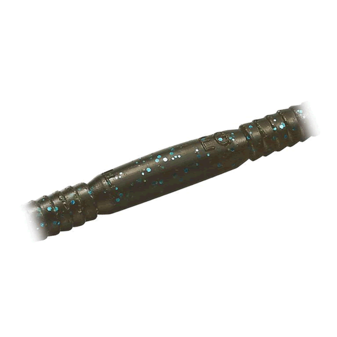EVERGREEN BOW WORM 5" (10 pcs/pack) #33 GREEN PUMPKIN BL