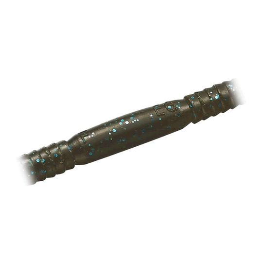 EVERGREEN BOW WORM 5" (10 pcs/pack) #33 GREEN PUMPKIN BL