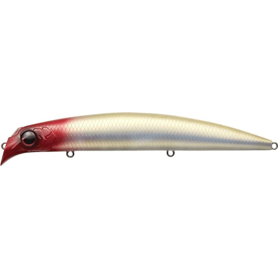 EVERGREEN STREAM DEMON 180 18.0cm : 48.0g FLOATING #705 RED HEAD PEARL