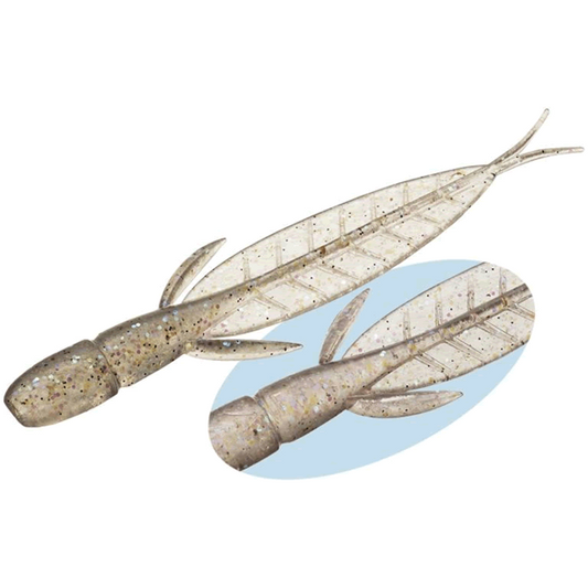 EVERGREEN C-4 LEECH 3.1" (8 pcs/pack) #081 CRYSTAL SHAD