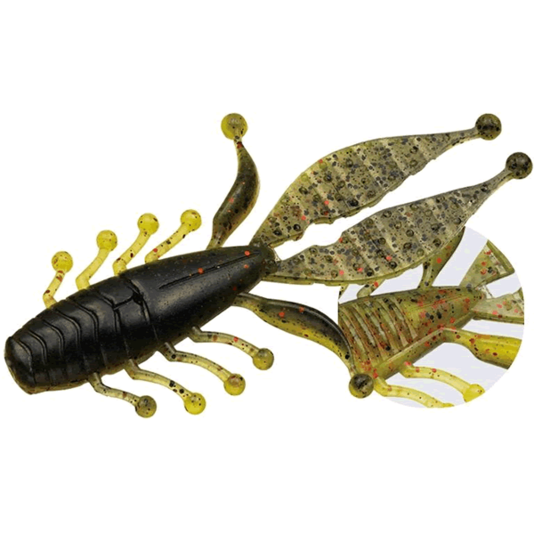 EVERGREEN KICKER BUG 5.5" (3 pcs/pack) #83 DANGER GLAW