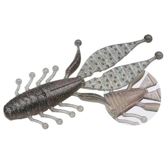 EVERGREEN KICKER BUG 4" (7 pcs/pack) #18 SECRET SMOKE
