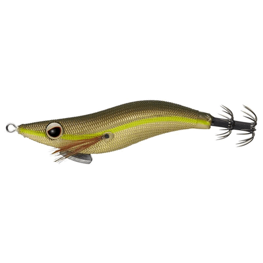 EVERGREEN EGI BANCHOU FUNE IKA SP #2.5 : 9.0g #0401G OLIVE AGIKIN GOLD