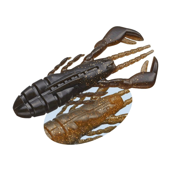 EVERGREEN CLAW MOTION 3" (7 pcs/pack) #024 MUDDY CLAW