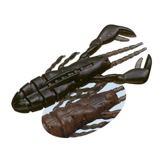 EVERGREEN CLAW MOTION 3" (7 pcs/pack) #144 BLACK/EBIMISO