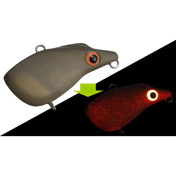 EVERGREEN JET BEATER 30 3.0cm : 4.0g Sinking #22 WARABIMOCHI RED GL