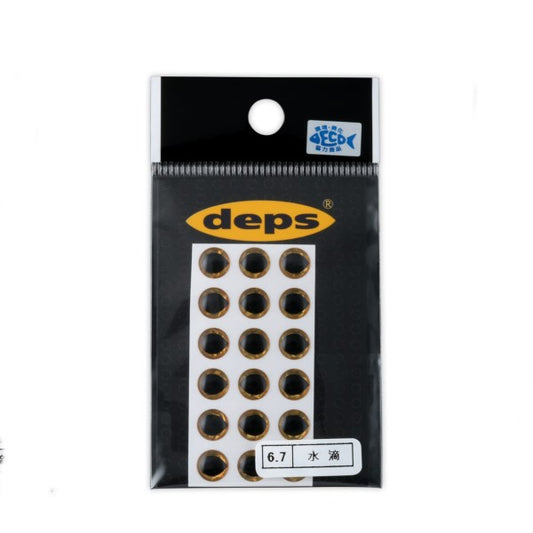 deps CRYSRAL EYE 6.0 dia. (18 pcs/pack) RAINBOW